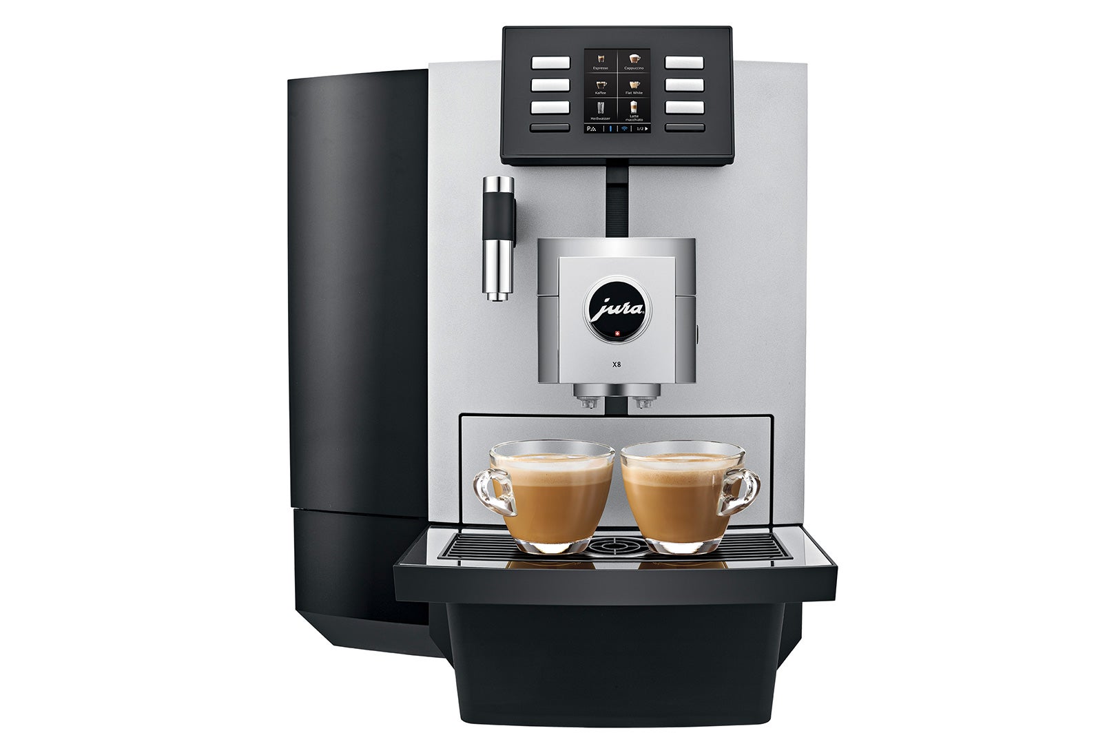 Jura X8 Platin mieten – Profi-Kaffeevollautomat für Messe in Düsseldorf, Köln, Essen & Dortmund
