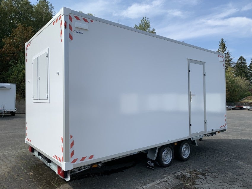 Bürowagen mieten – Bauwagen-Anhänger OFFICE 2760HTL, 2700 kg zGG, 6 m Innenlänge – 3