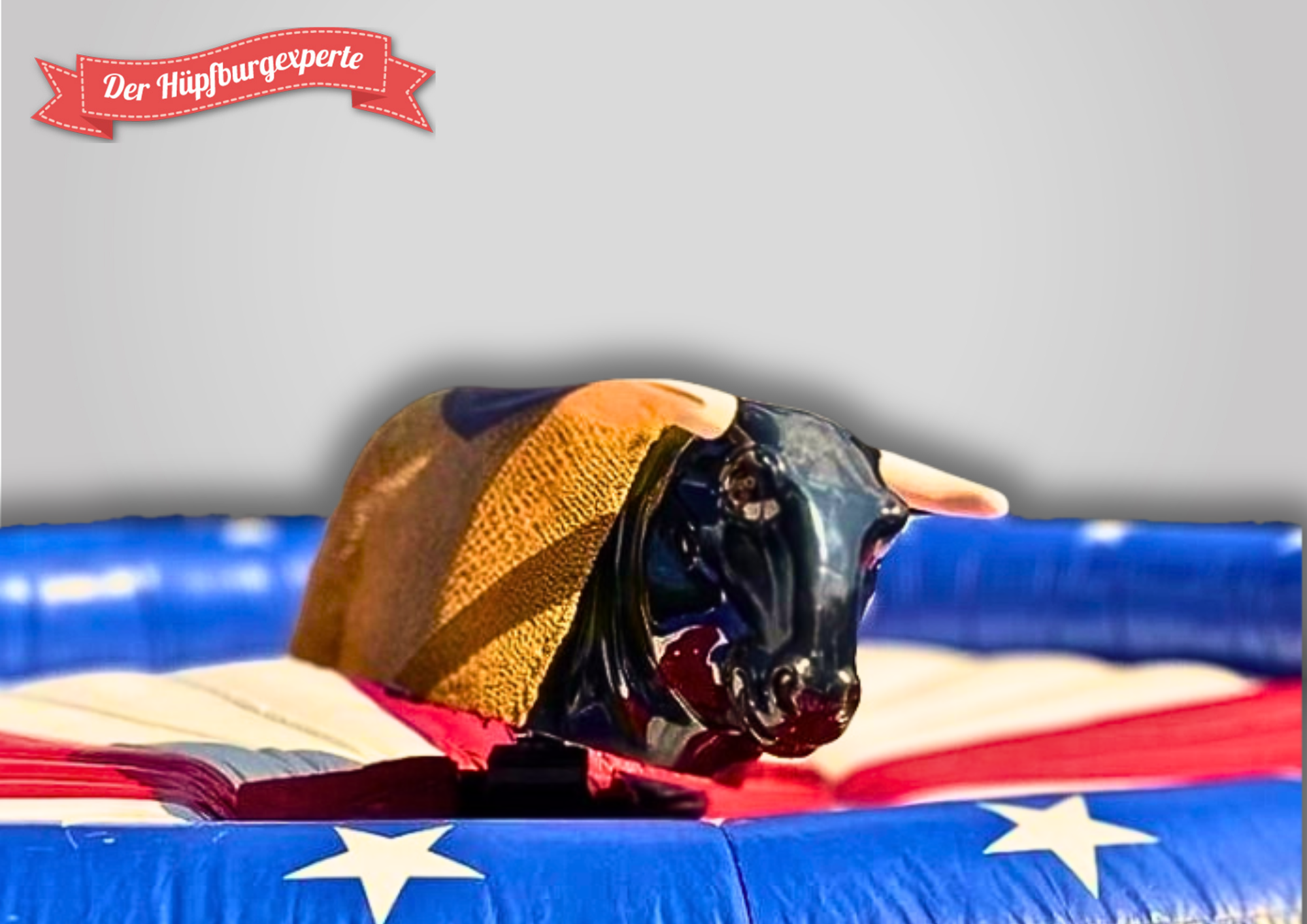 Rodeo Bullriding mieten – mechanischer Bulle mit Fachpersonal für Firmenfeier & Stadtfest