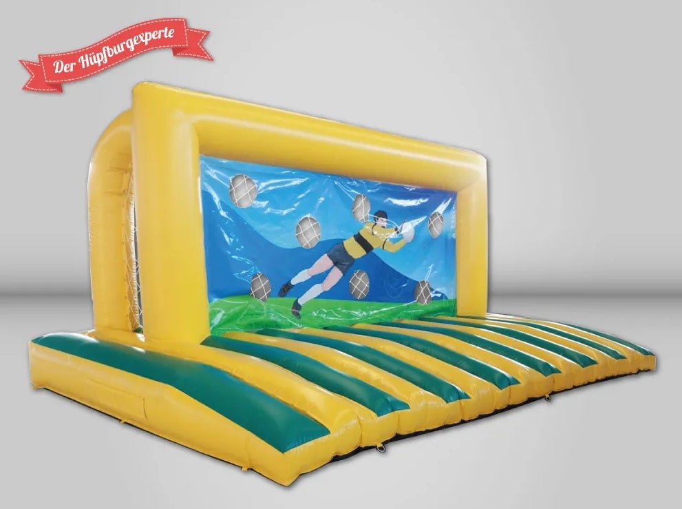 Torwand & Mastergoal mieten – aufblasbares XXL-Fußballtor zum Reinspringen