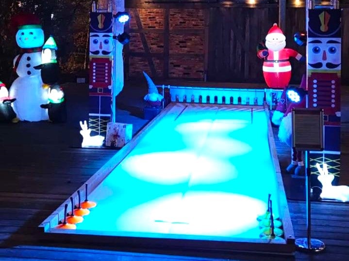 Eisstockbahn mieten – XXL-Eisstockschießen & Funcurling für In- & Outdoor, ganzjährig – 2