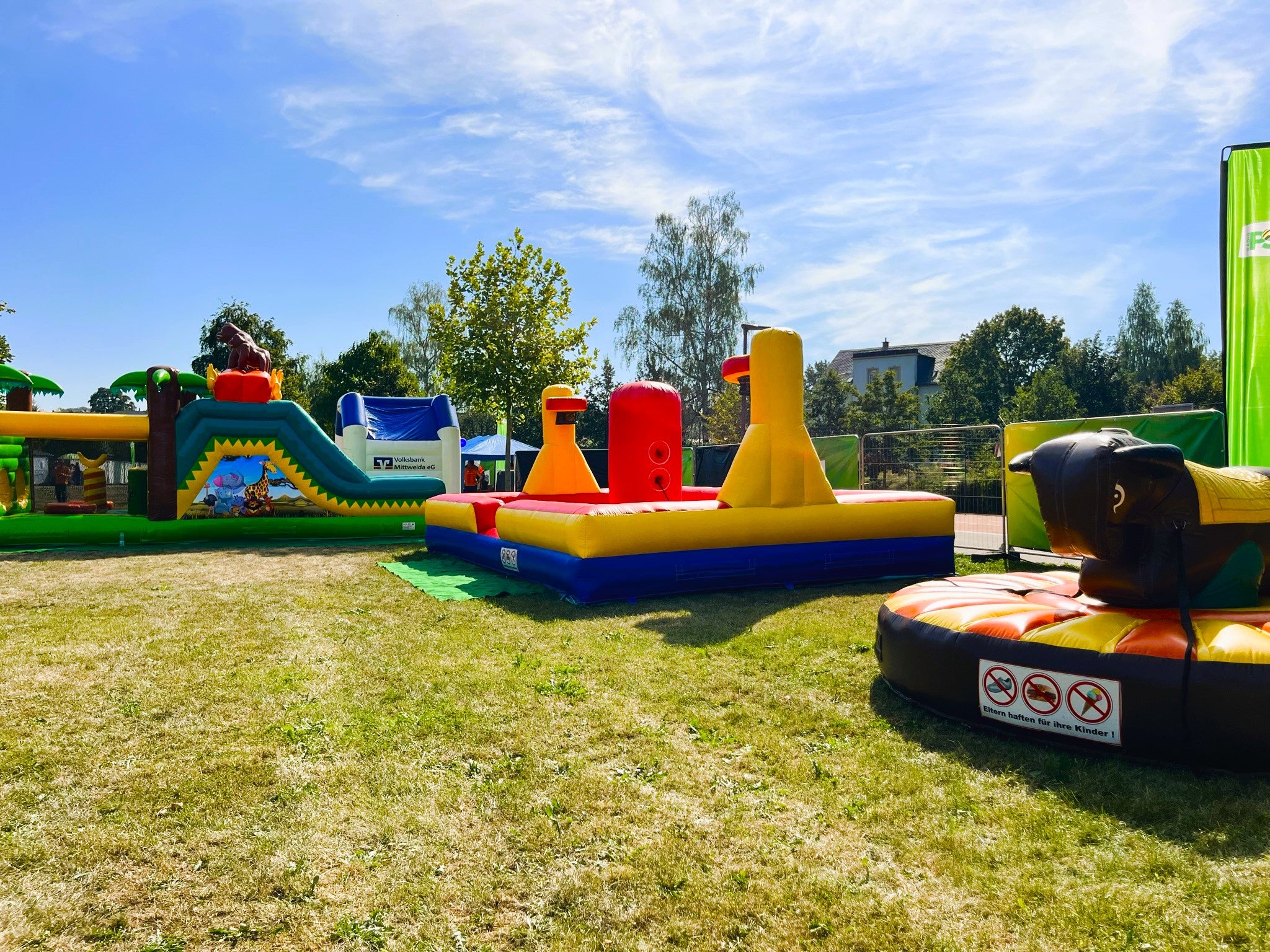 Soft-Bullriding mieten – sicheres Rodeo für Kinder, DIN-geprüft, bis ca. 12 Jahre – 4