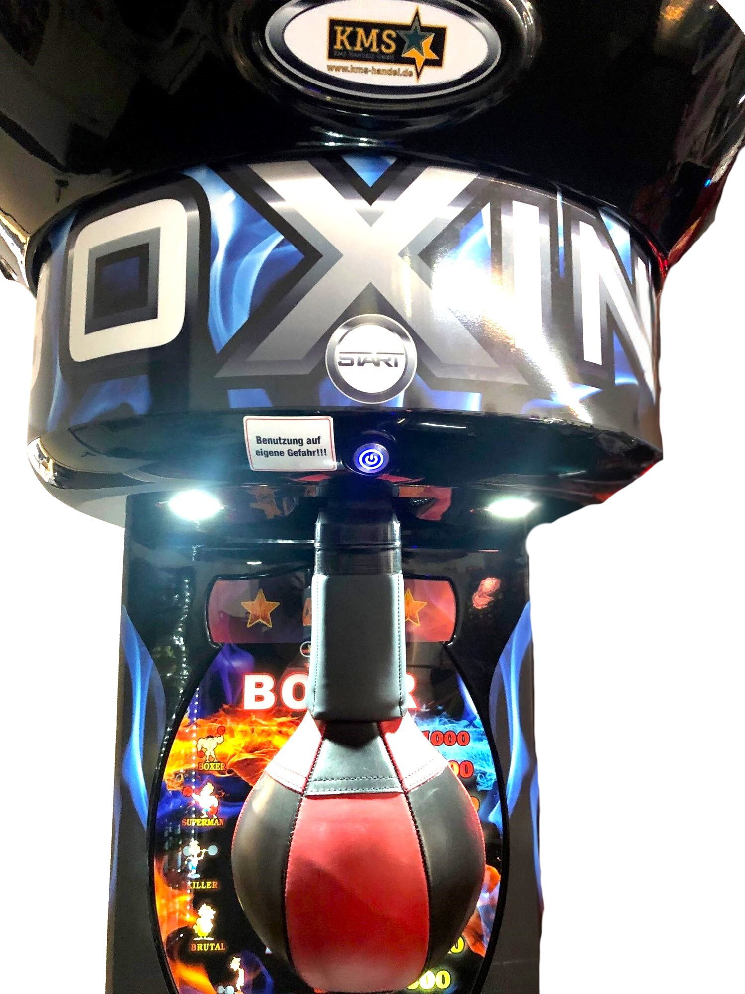 Boxautomat mieten – Boxspielautomat & Schlagkraftmesser mit Highscore für Events – 3