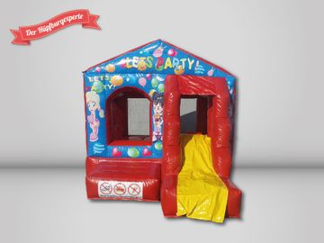 Mini-Hüpfburg mit Rutsche mieten 4x3 m – DIN-geprüft, viele Motive, Selbstabholer-Special – 3
