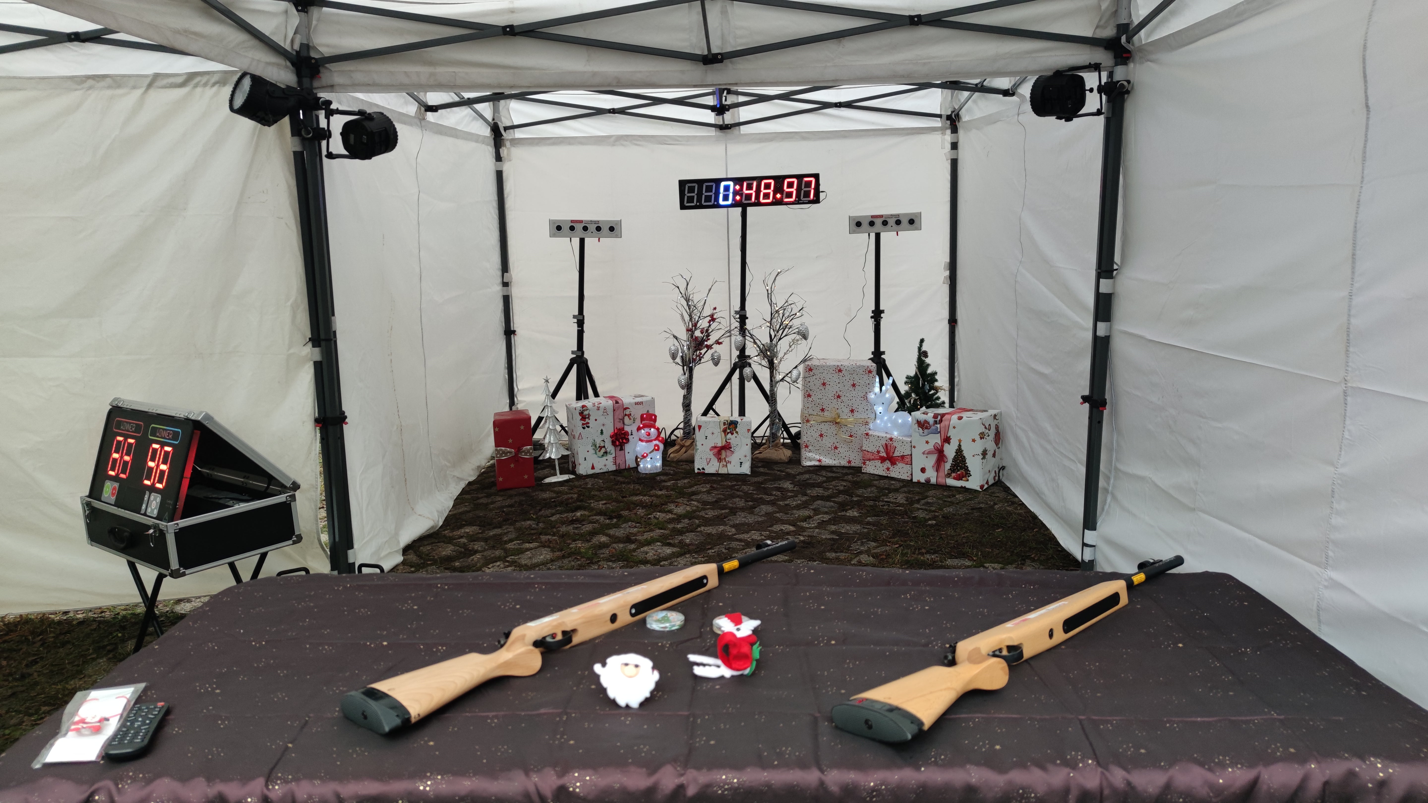 Laser Biathlon mieten – Schießsimulator mit Lasergewehren für Teamevent & Veranstaltung