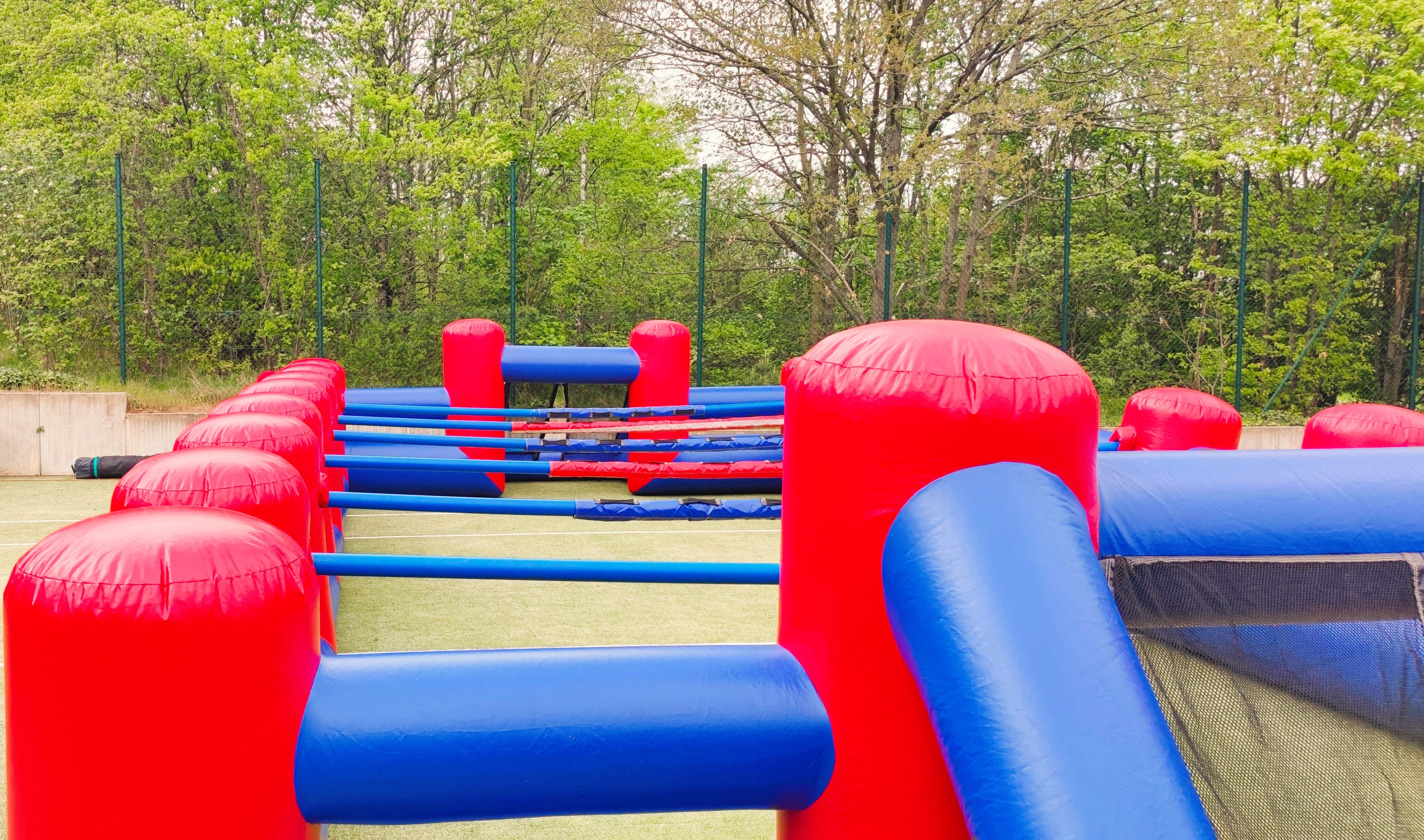 XXL-Menschenkicker mieten 14x6 m – Human Table Soccer für bis zu 12 Spieler, DIN-geprüft – 4