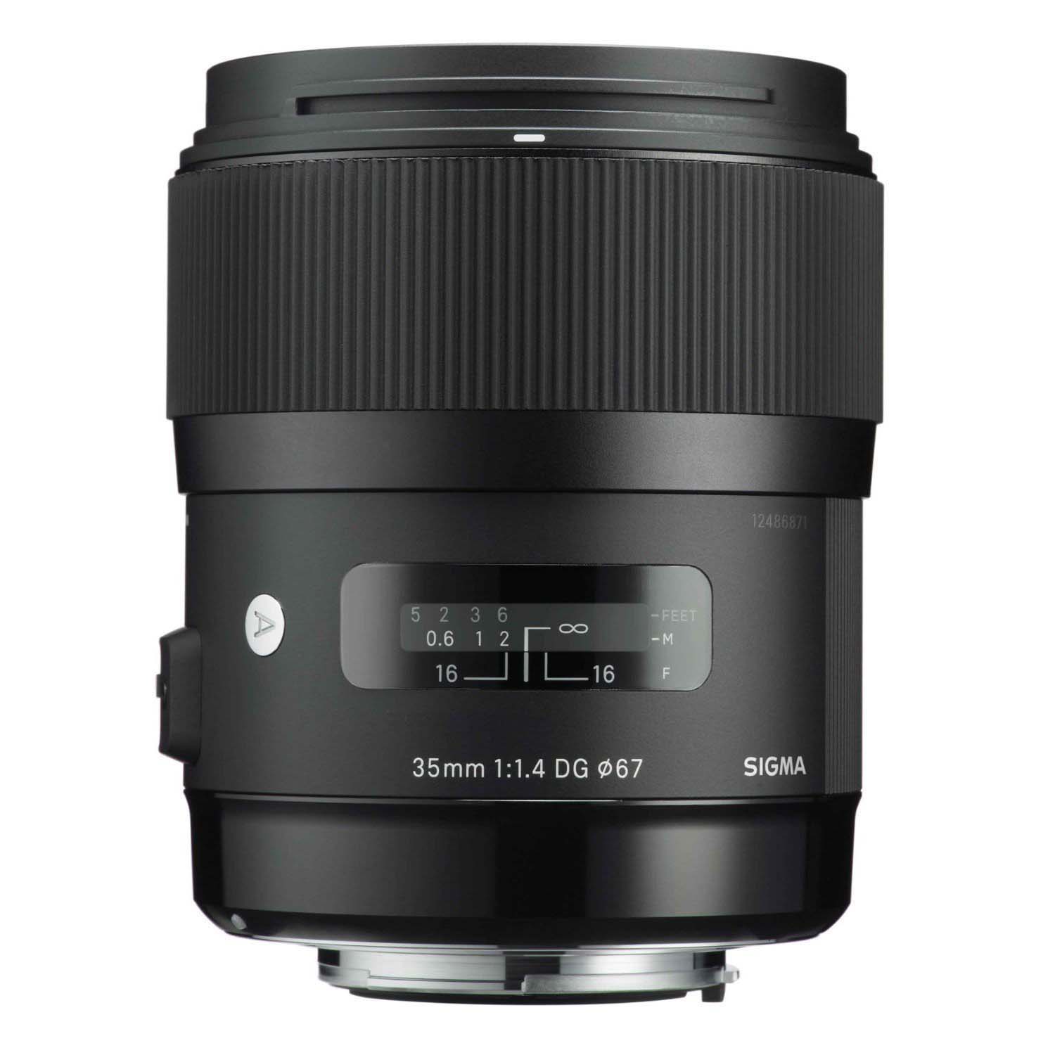 Sigma 35mm f/1.4 DG HSM ART - CANON mieten – Versand deutschlandweit, ab 16 €/Tag