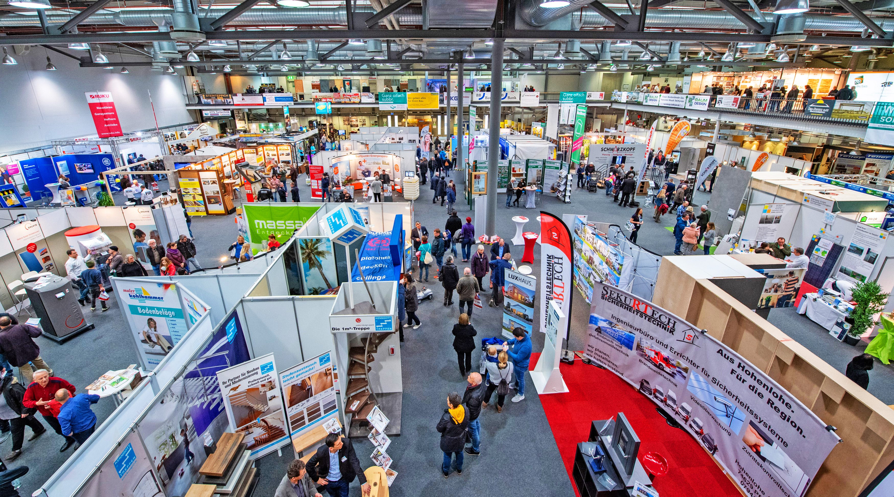 Messewände & Trennwände mieten – Syma-System für Messe, Halle & Büro – 3