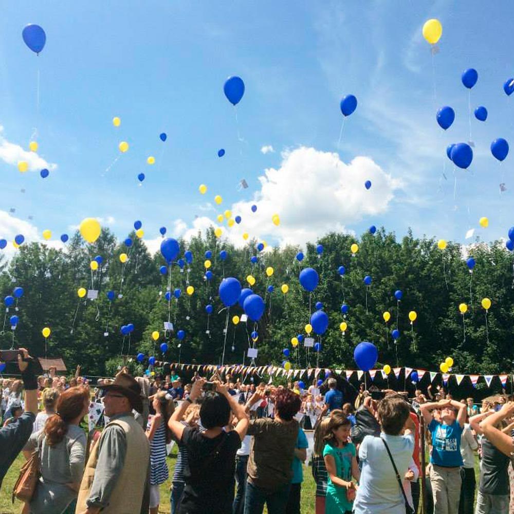 Luftballon Massenstart mieten in Glauchau – Kinderprogramm – 2