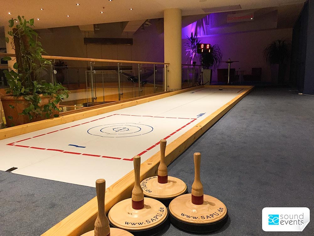 Mobile Eisstockbahn mieten in Glauchau – Fun Food fürs Fest