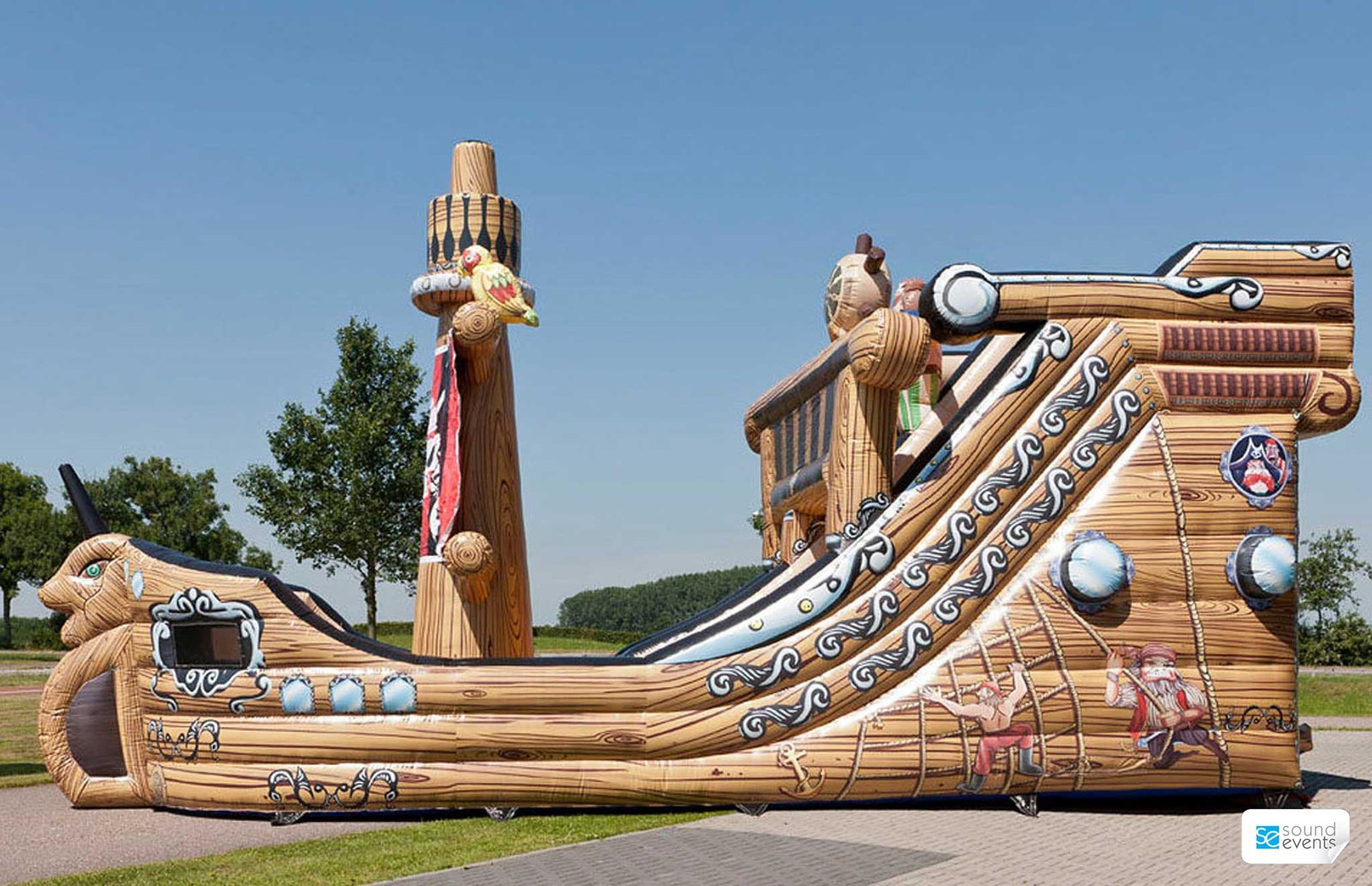 Riesenrutsche Piratenschiff mieten in Glauchau – Hüpfburg