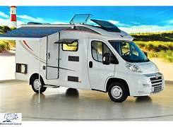 Bürstner Nexxo Van T569 mieten – Teilintegrierter 6 m für Zwei mit Solar & SAT-TV