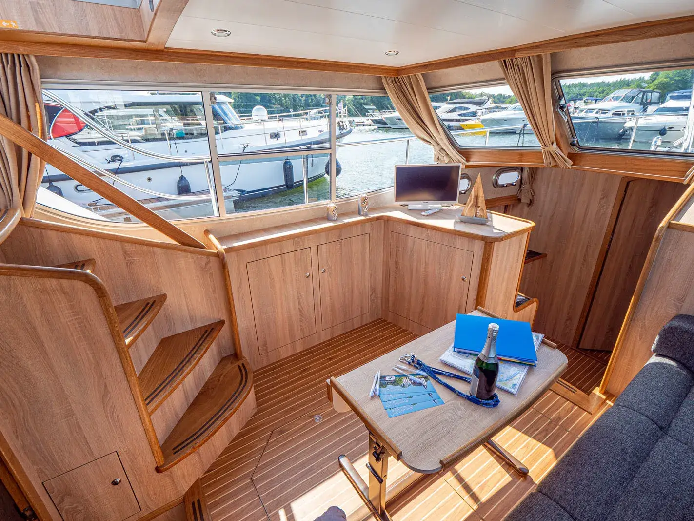 Hausboot Gruno 37 Excellent „Monique 2“ mieten – 4 Personen, ab Plau am See – 4