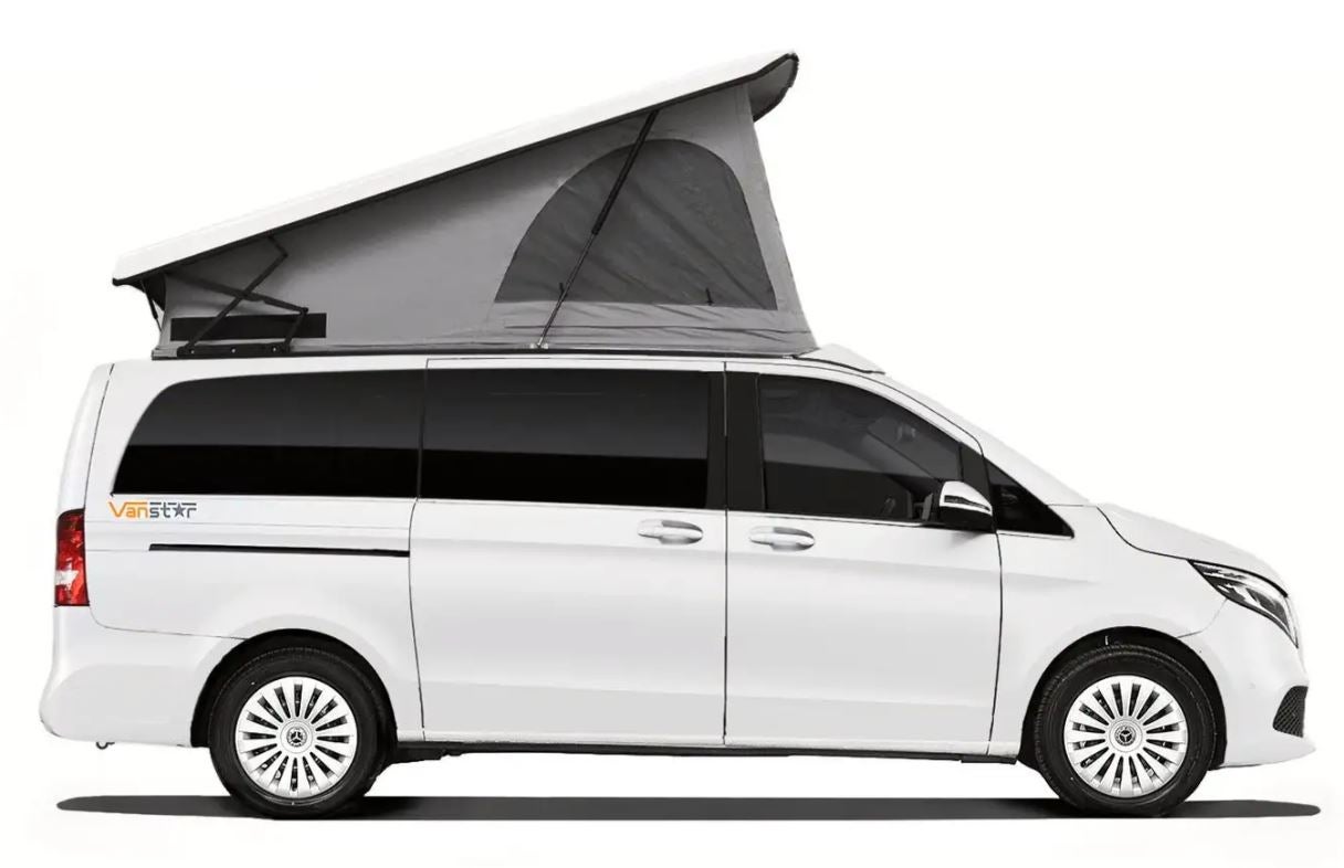 Pössl Vanstar mieten - Mercedes V-Klasse Camper-Van mit Allrad