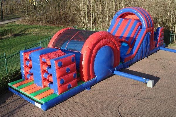 Hindernisbahn Big Roll 18 meter mieten in Selfkant – Mietartikel