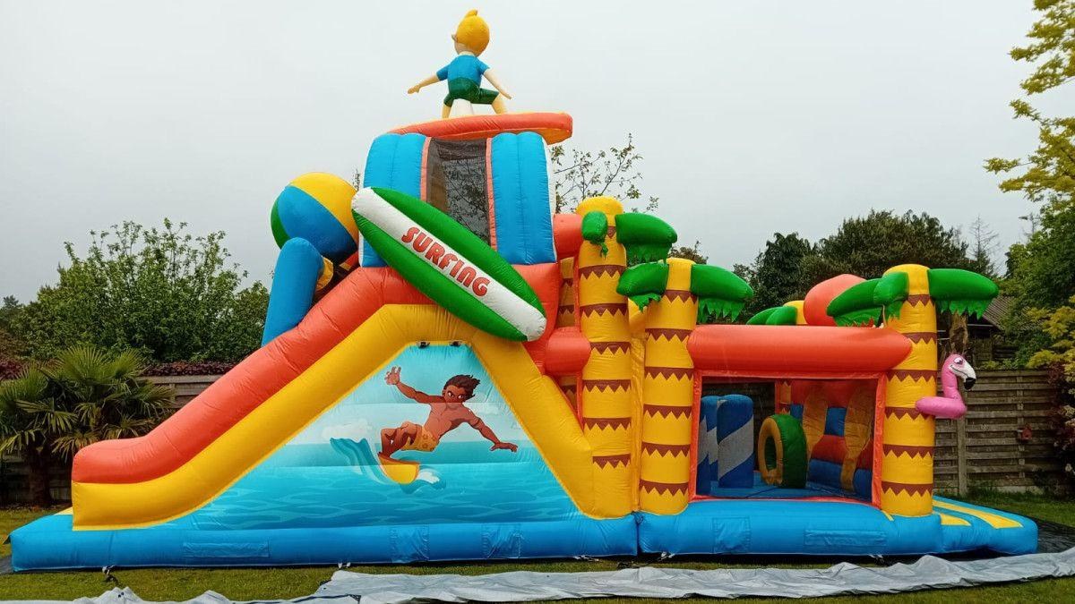 Hüpfburg Beachrun 10 Meter mieten in Selfkant – Kinderspaß fürs Fest