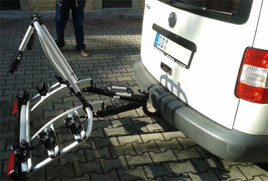 Fahrradträger Atera DL 3 mieten – Premium AHK-Heckträger für 3 Fahrräder bis 45 kg – 3