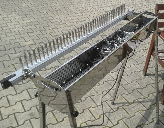 Schaschlik-Grill mieten – 40 Spieße drehen vollautomatisch – 4