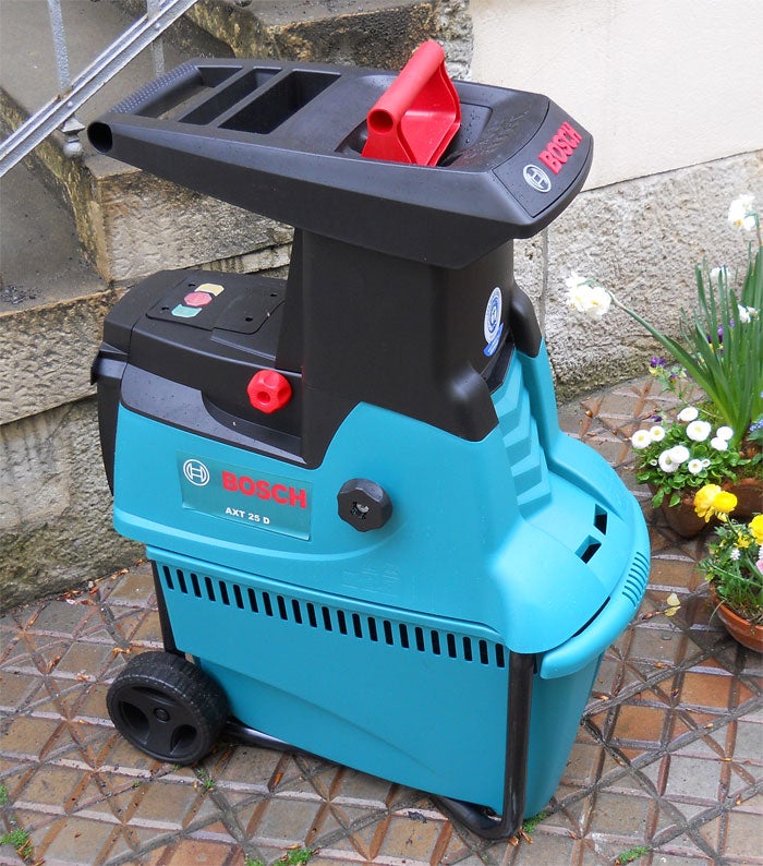 Bosch Häcksler mieten – Leisehäcksler AXT 25 D, elektrisch, Äste bis 4 cm – 2