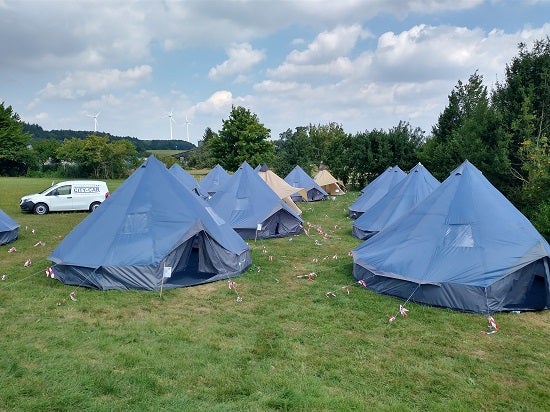 Tipi-Zelt für 4-8 Personen mieten – Campingzelt, Versand per Paket