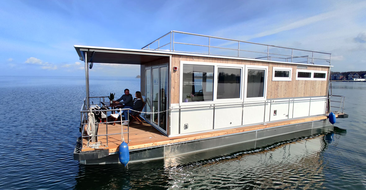 Hausboot Sauna-Hausboot – barrierefrei mieten