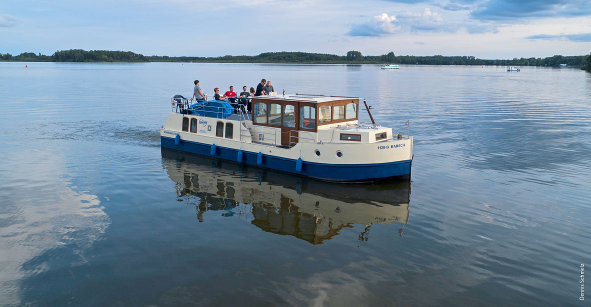Hausboot Kormoran 1280 mieten