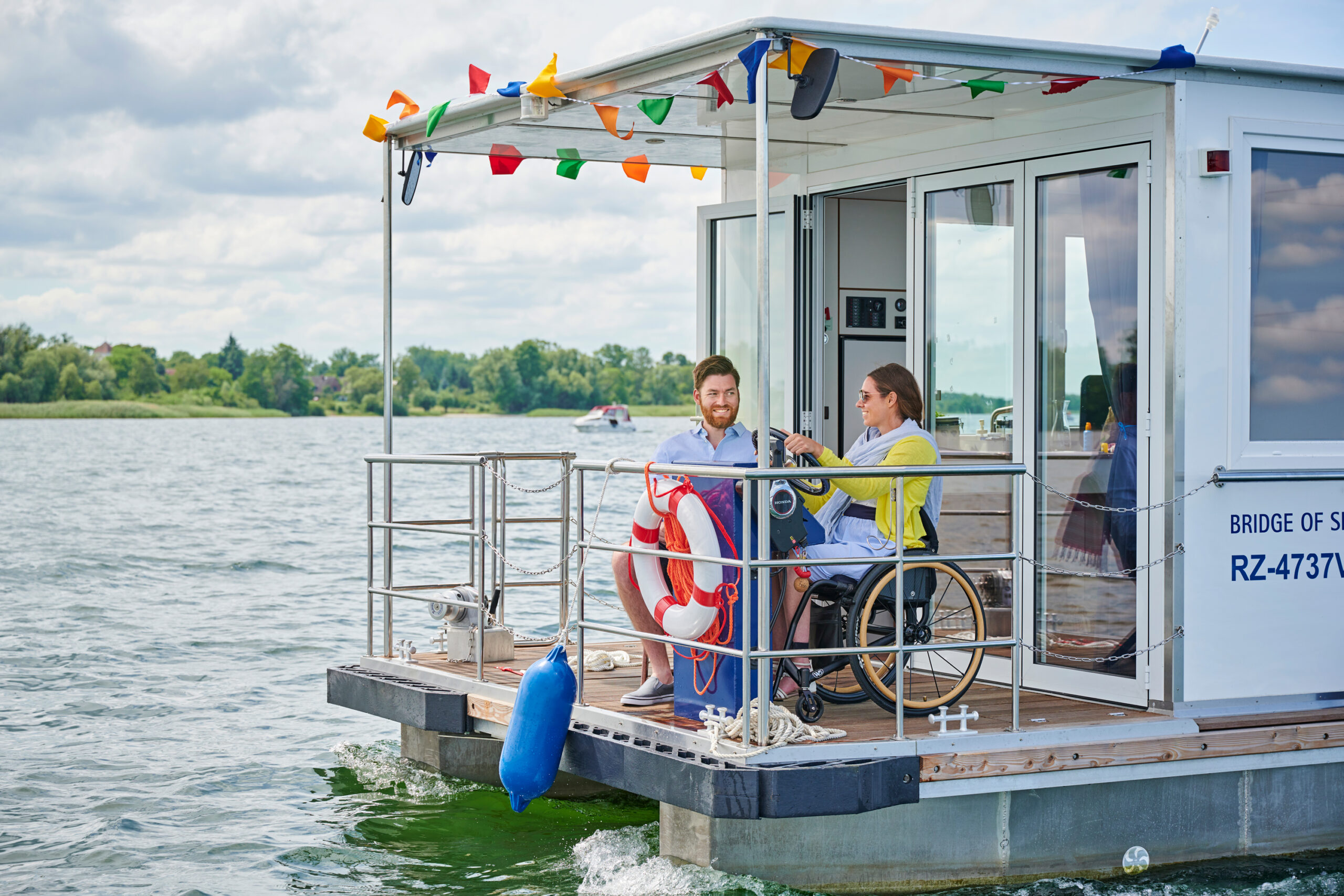 Hausboot Febomobil 1180 – barrierefrei mieten