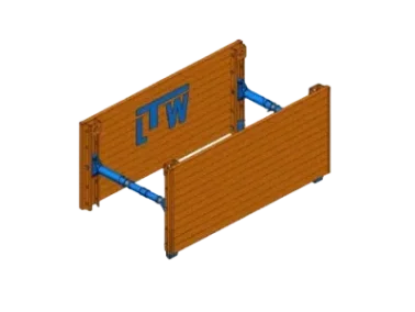 GRUNDPLATTE GLEITSCHIENEN-VERBAUELEMENT mieten