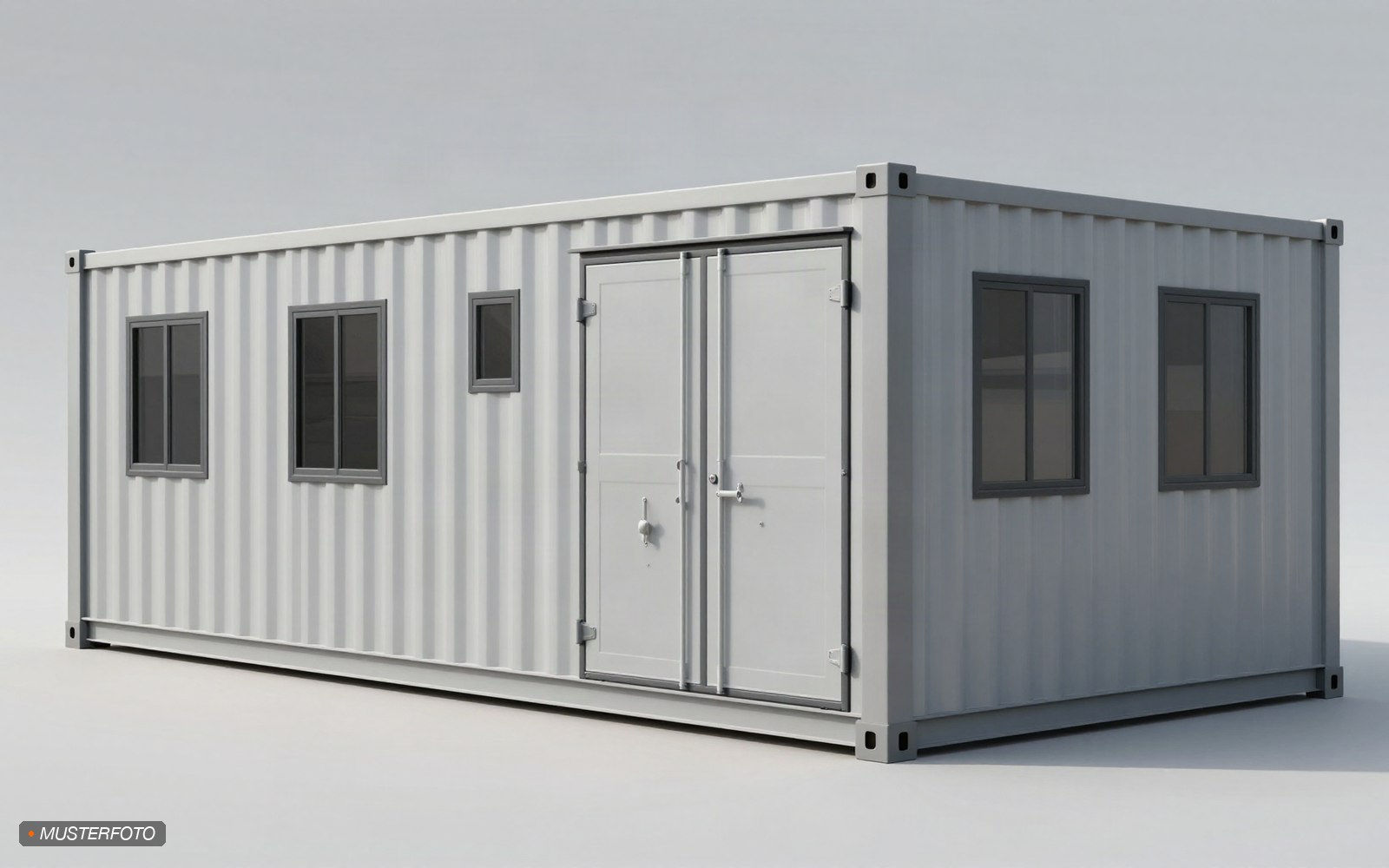 Kombinierter Raumcontainer, 6 Meter, KW mieten