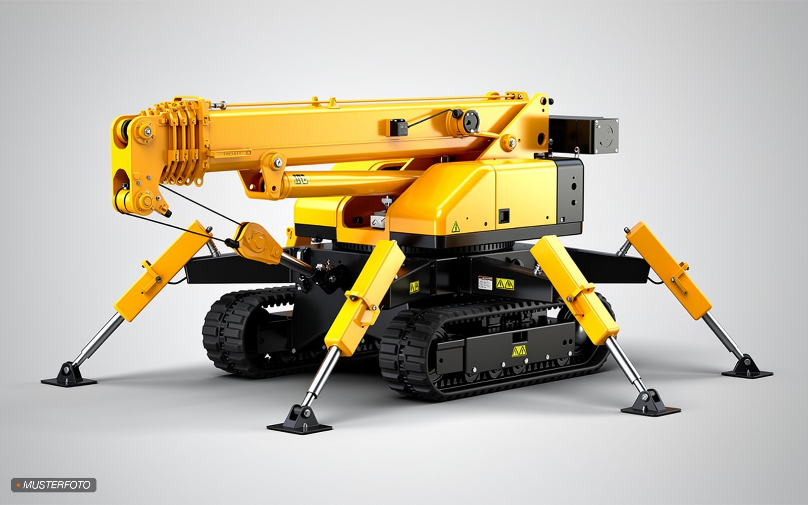Kranarm, 2,5 Meter, Winde 2 Tonnen, für rotierende Telehandler mieten