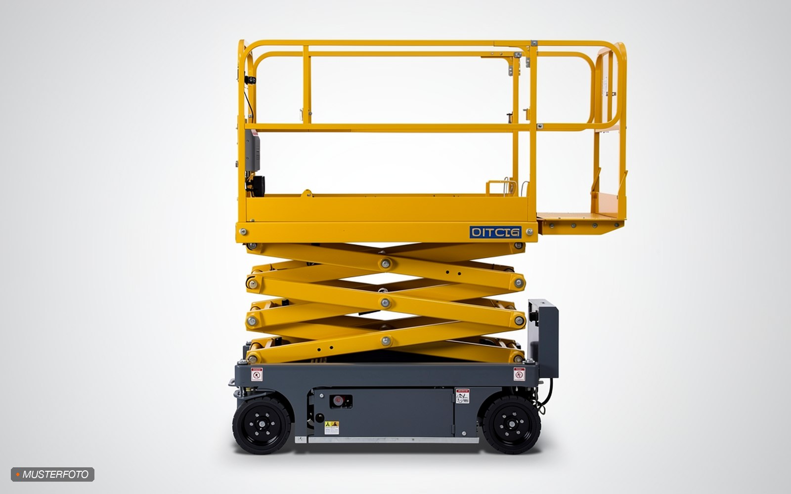 Scherenarbeitsbühne, 33 m, Akku mieten