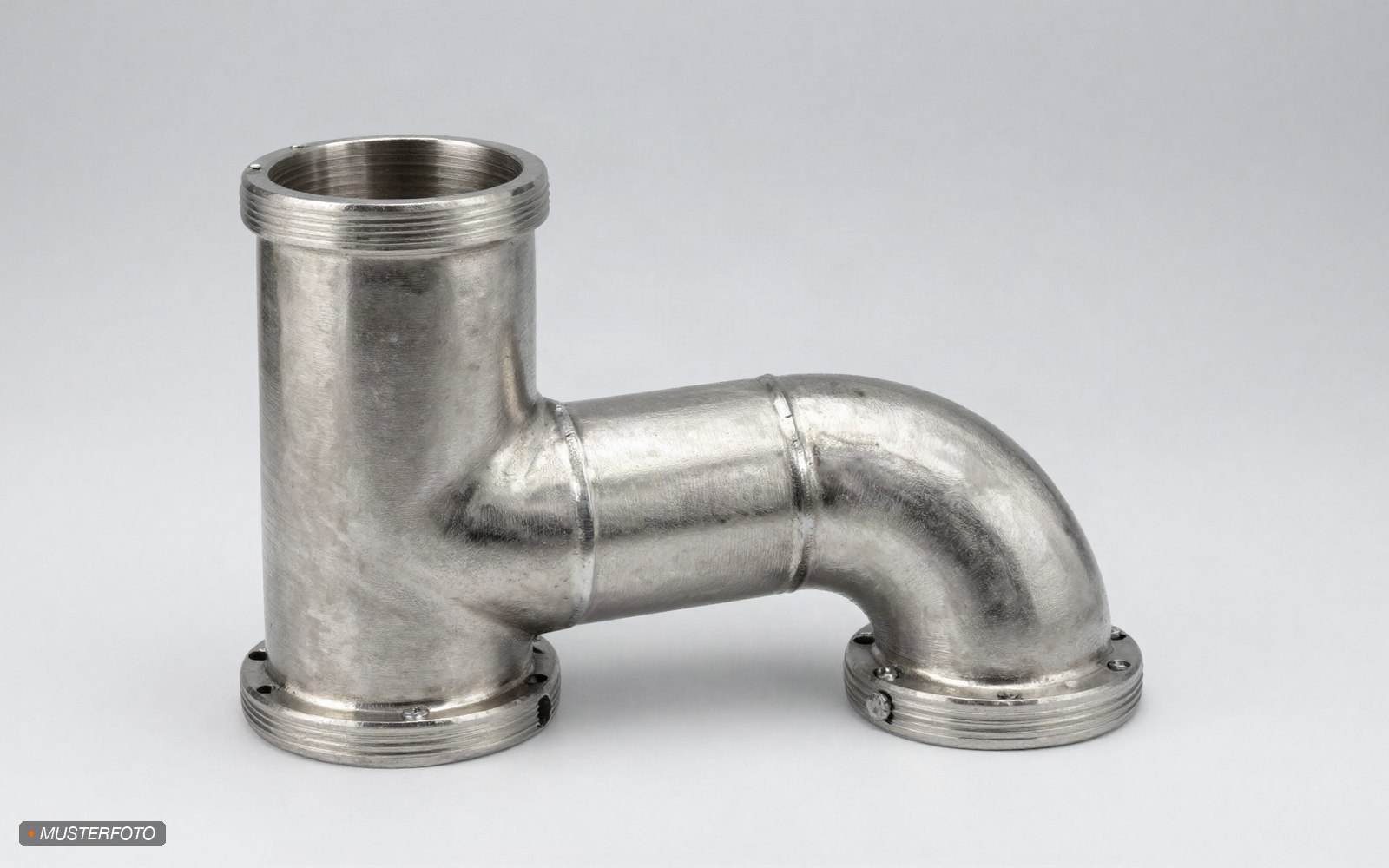 Bogen 45° - 2x VF DIN ø100mm Edelstahl316 mieten