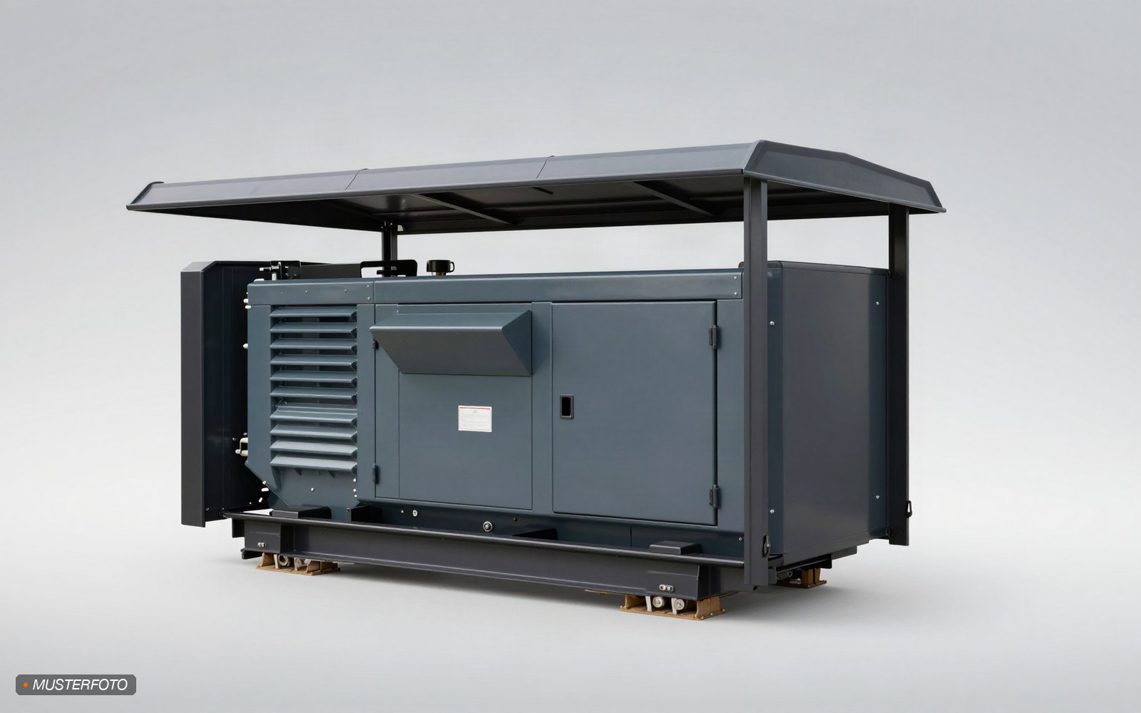 Stromaggregat, 40 kVA, mobil mieten