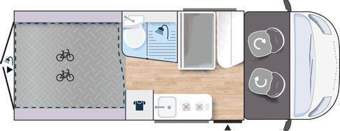 Wohnmobil Chausson V 690 mieten – Kastenwagen, Garage & XXL-Bett, Modell 2026 – 2