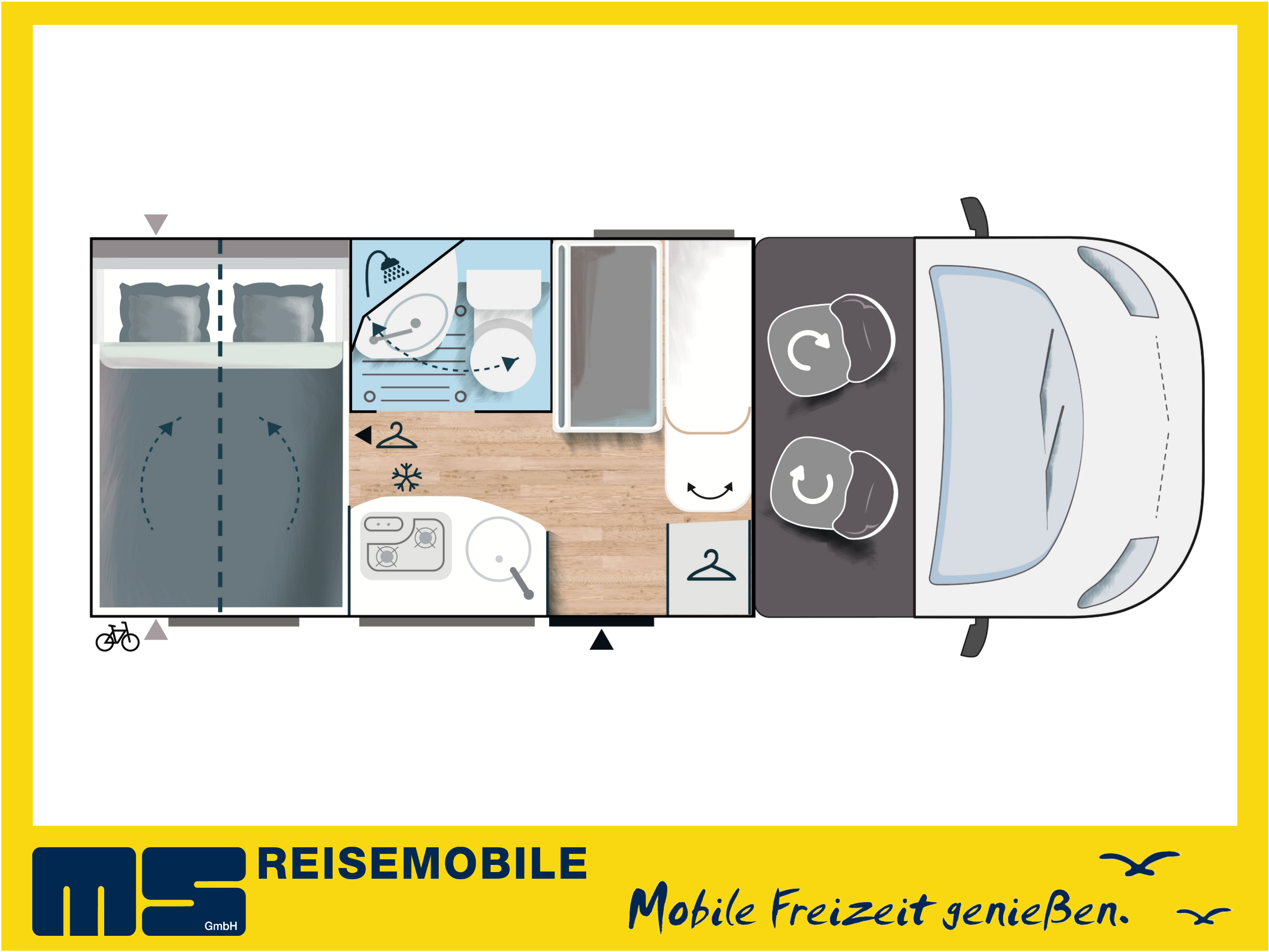 Wohnmobil mieten - Chausson S 514, schmal & kompakt, Modell 2026 – 2