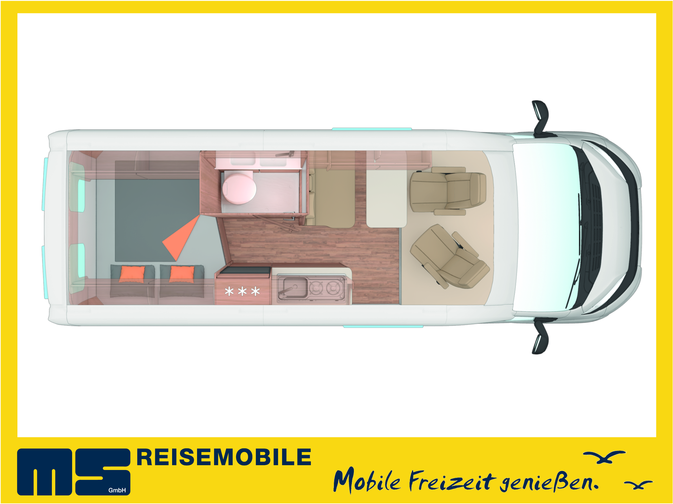 Camper Van Weinsberg 600 MQ mieten – Wohnmobil, modernes Design, Modell 2026 – 2