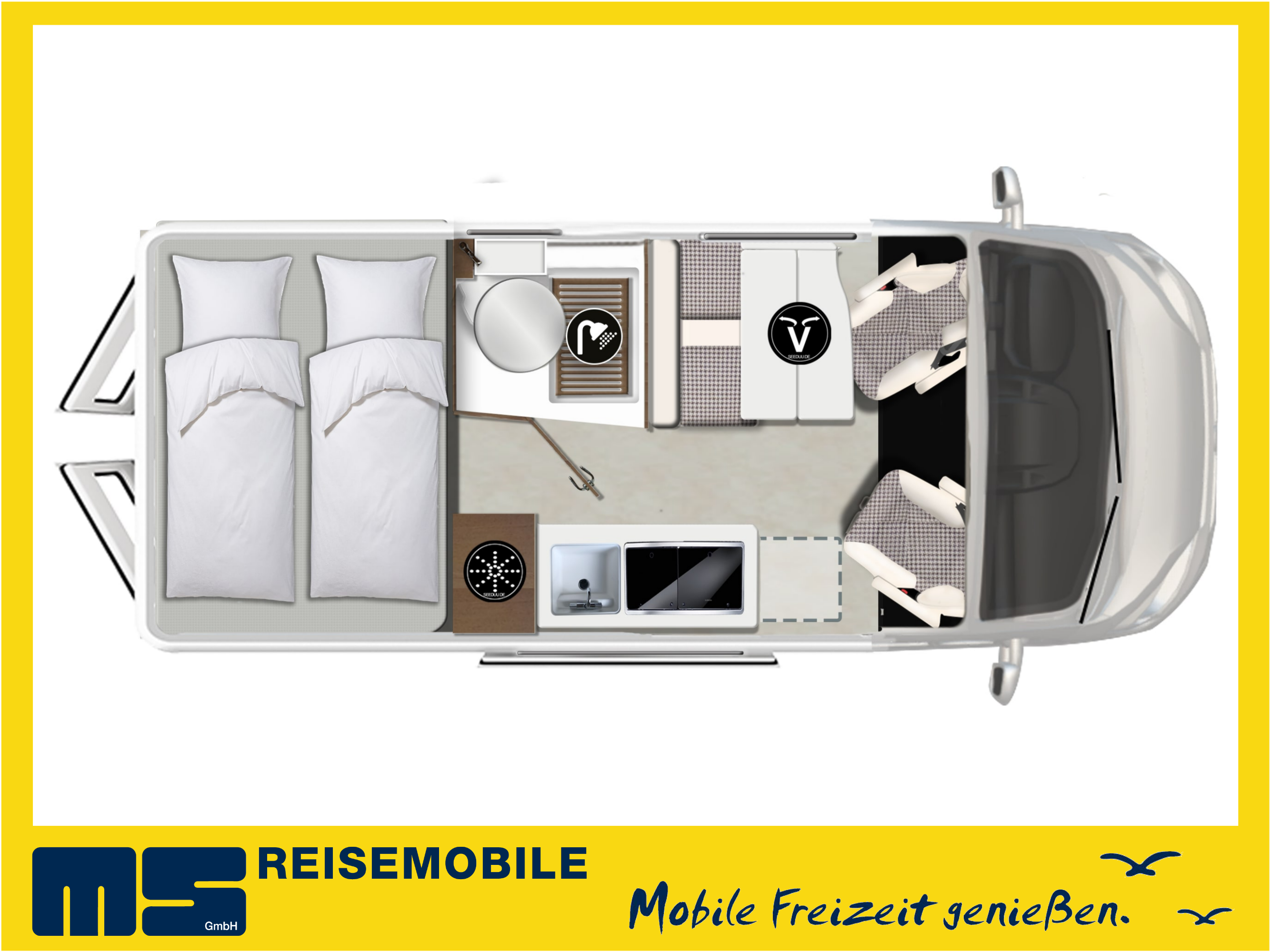 Wohnmobil Karmann Davis 590 mieten – teilintegriert, wintertauglich, Modell 2026 – 2