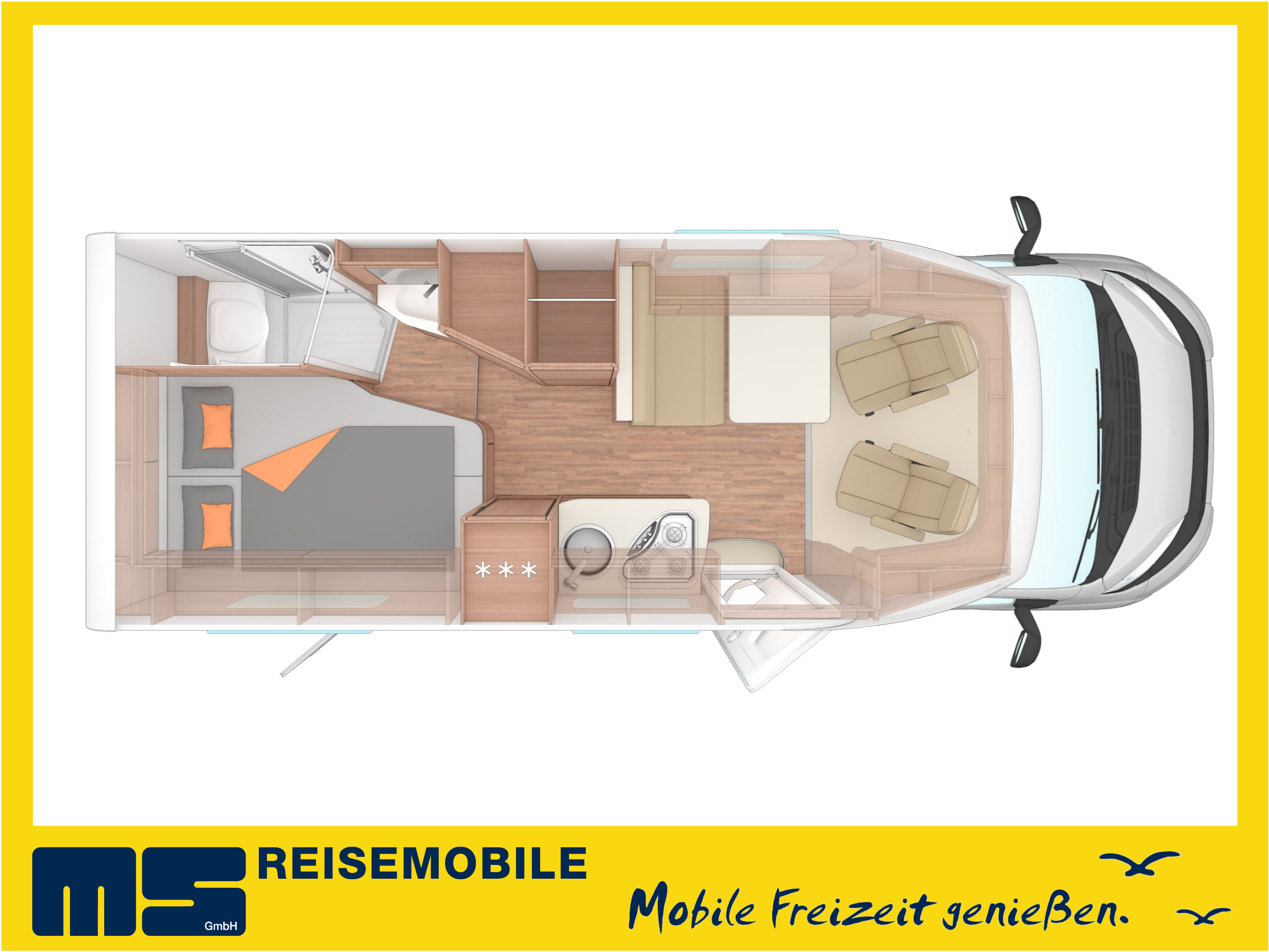 Wohnmobil CaraCompact 600 MF Pepper Edition mieten – Modell 2026 – 2