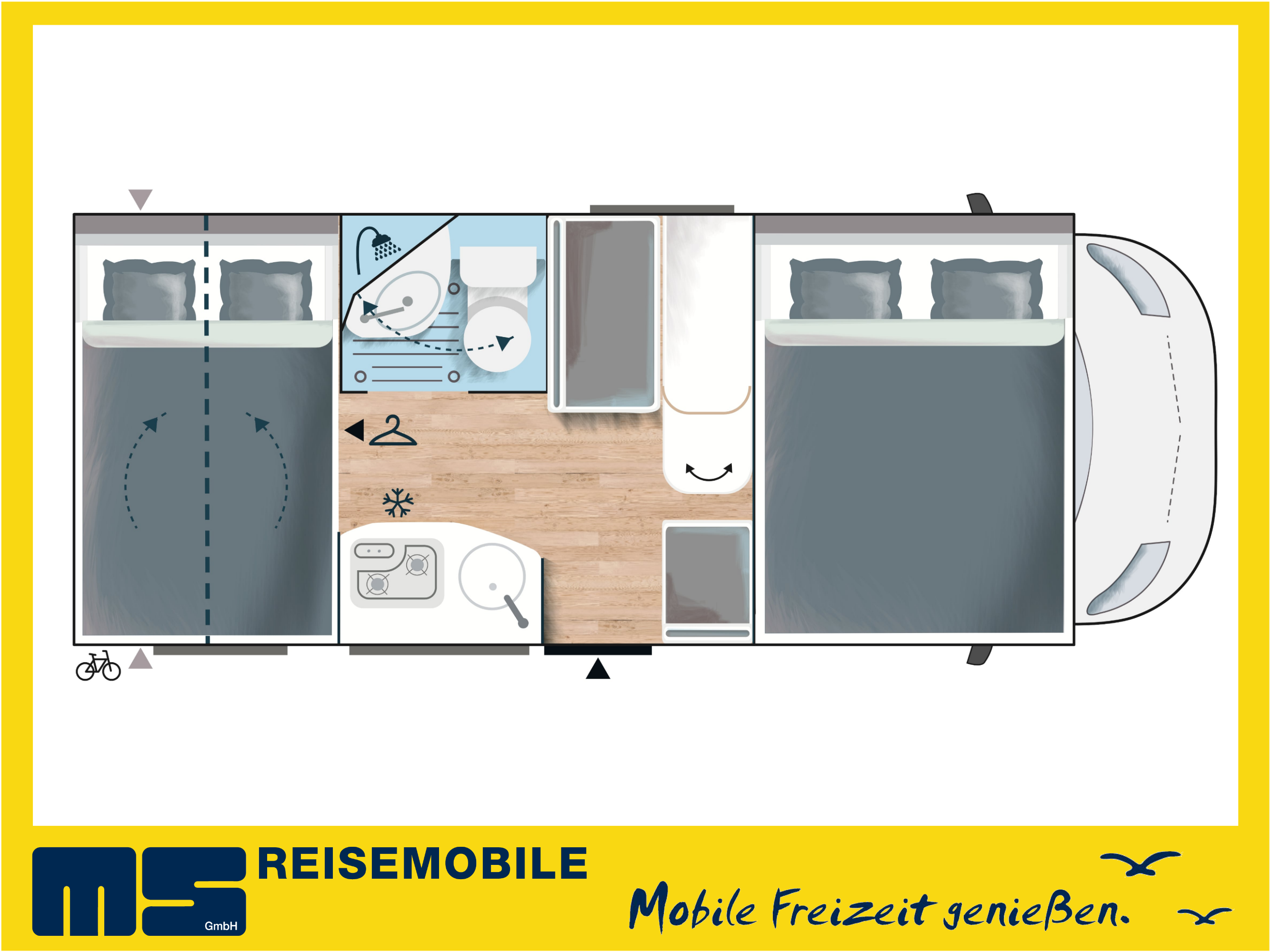 Wohnmobil Chausson C514 Alkoven mieten – kompakt, Modell 2026 – 2