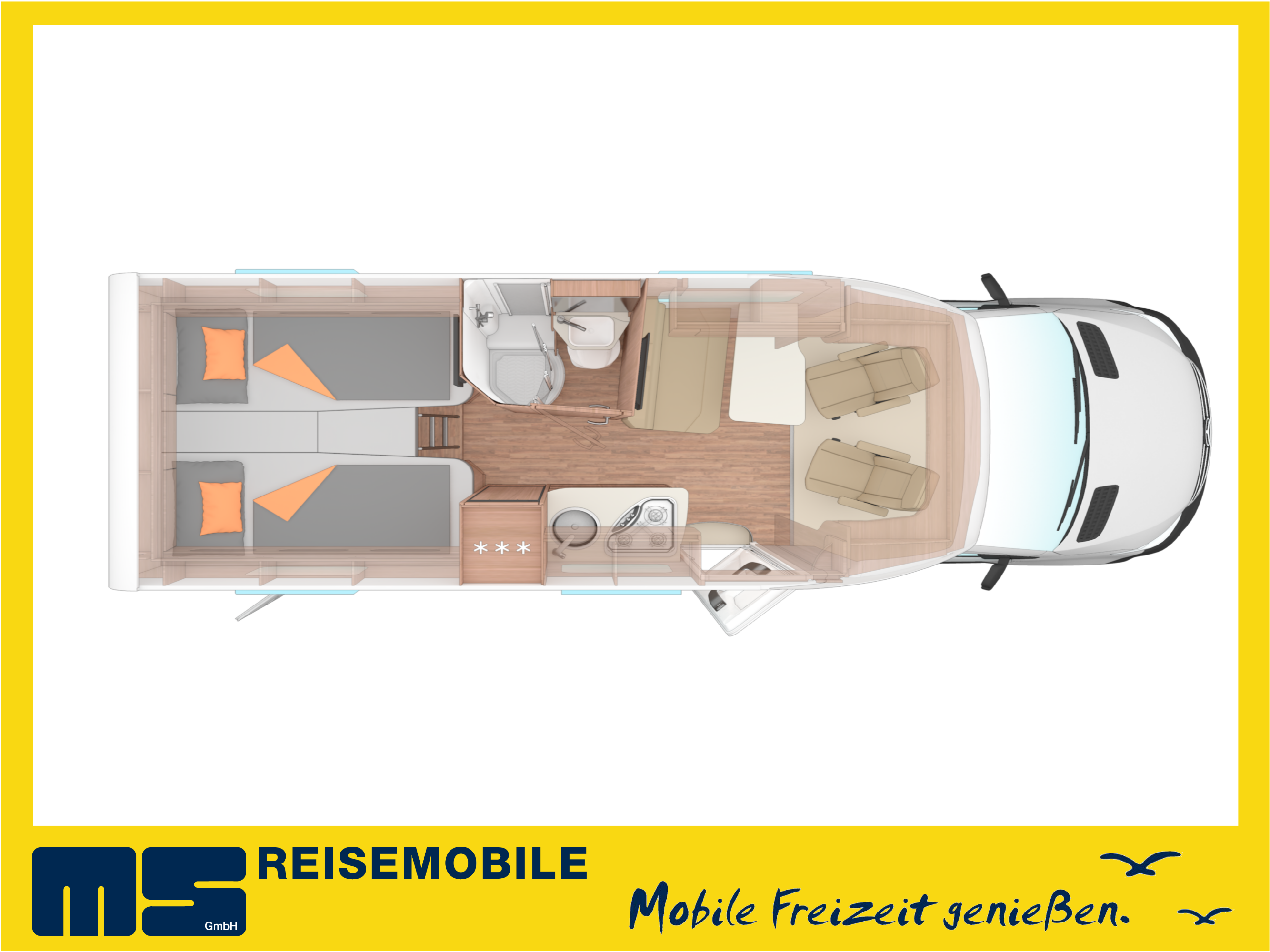 Wohnmobil mieten - Weinsberg CaraCompact 640 MEG Pepper, Modell 2026 – 2