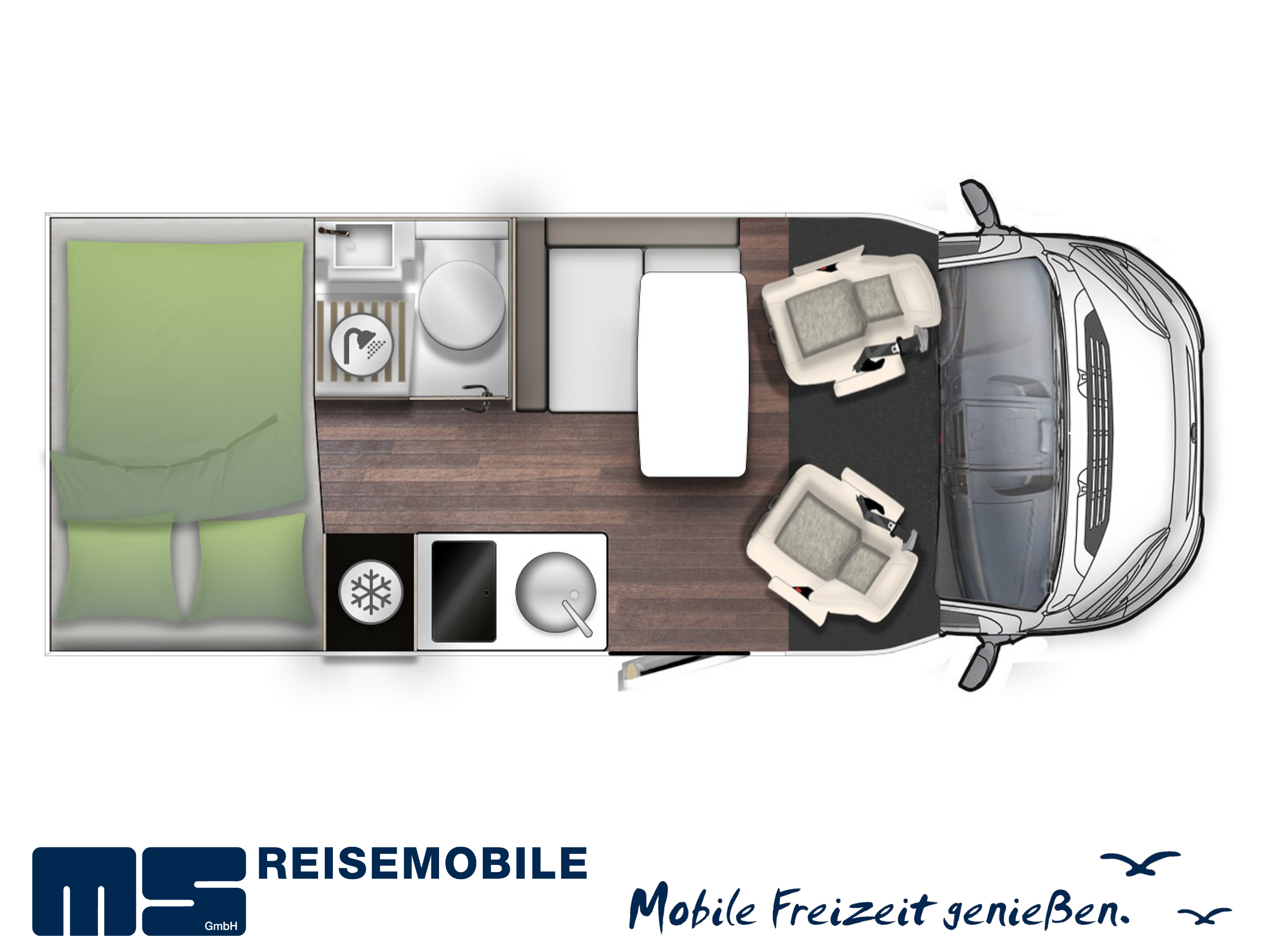 Wohnmobil Forster T 599 HB mieten – teilintegriert, Modell 2025 – 2