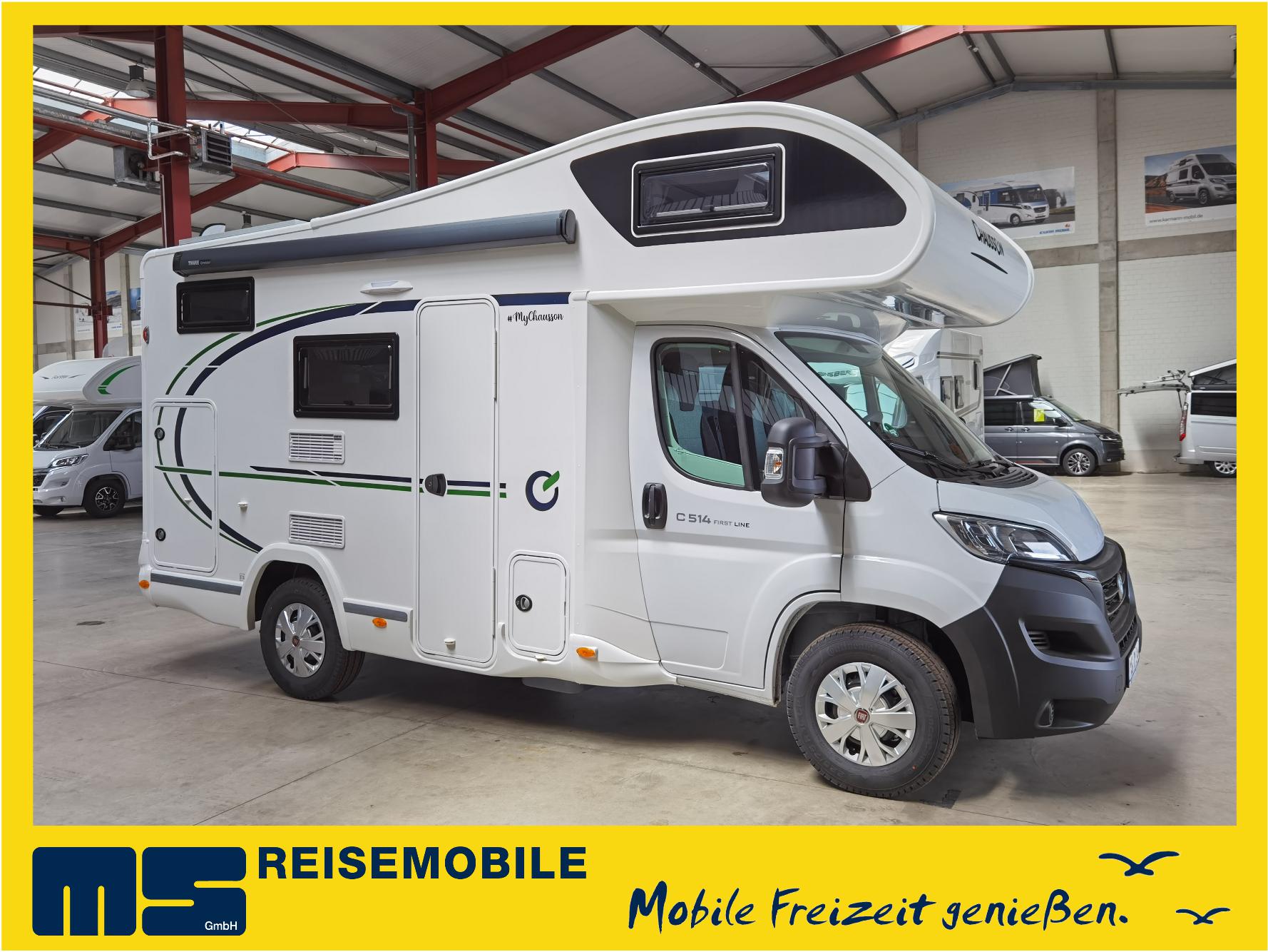 Wohnmobil Chausson C514 Alkoven mieten – kompakt, Modell 2026