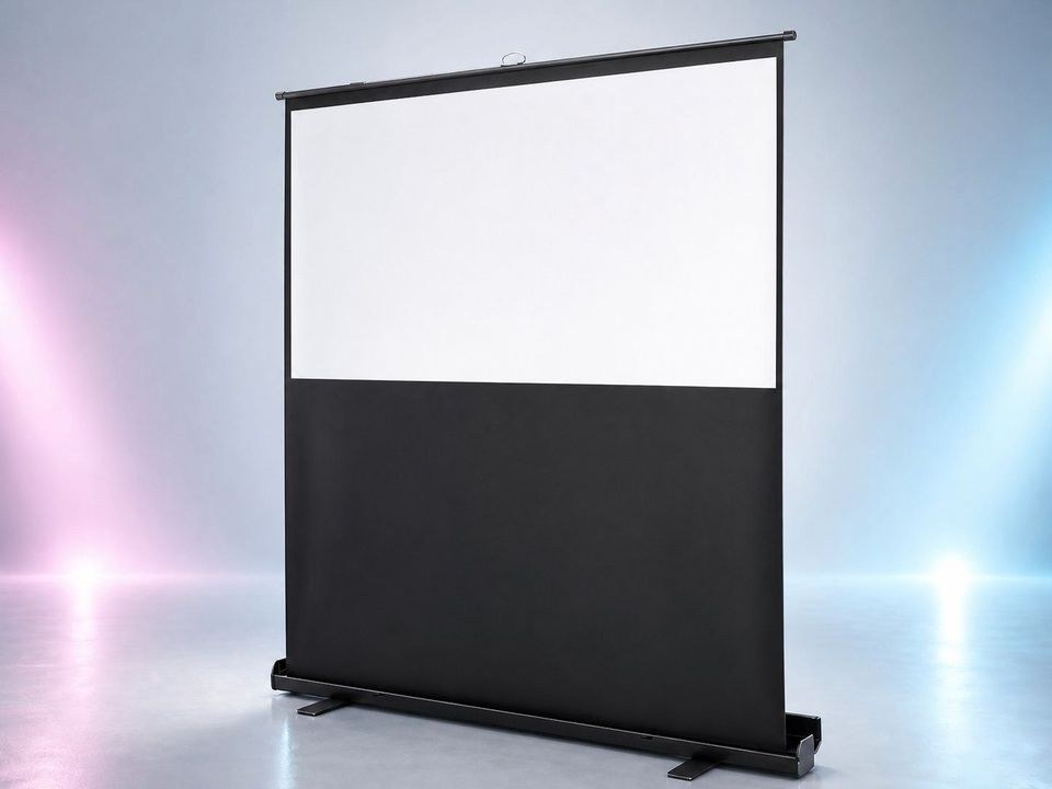Beamer mit Leinwand mieten | Weihnachtsfeier | Präsentation – 4
