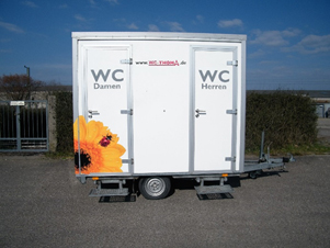 Toilettenwagen mieten bei WC Thoma