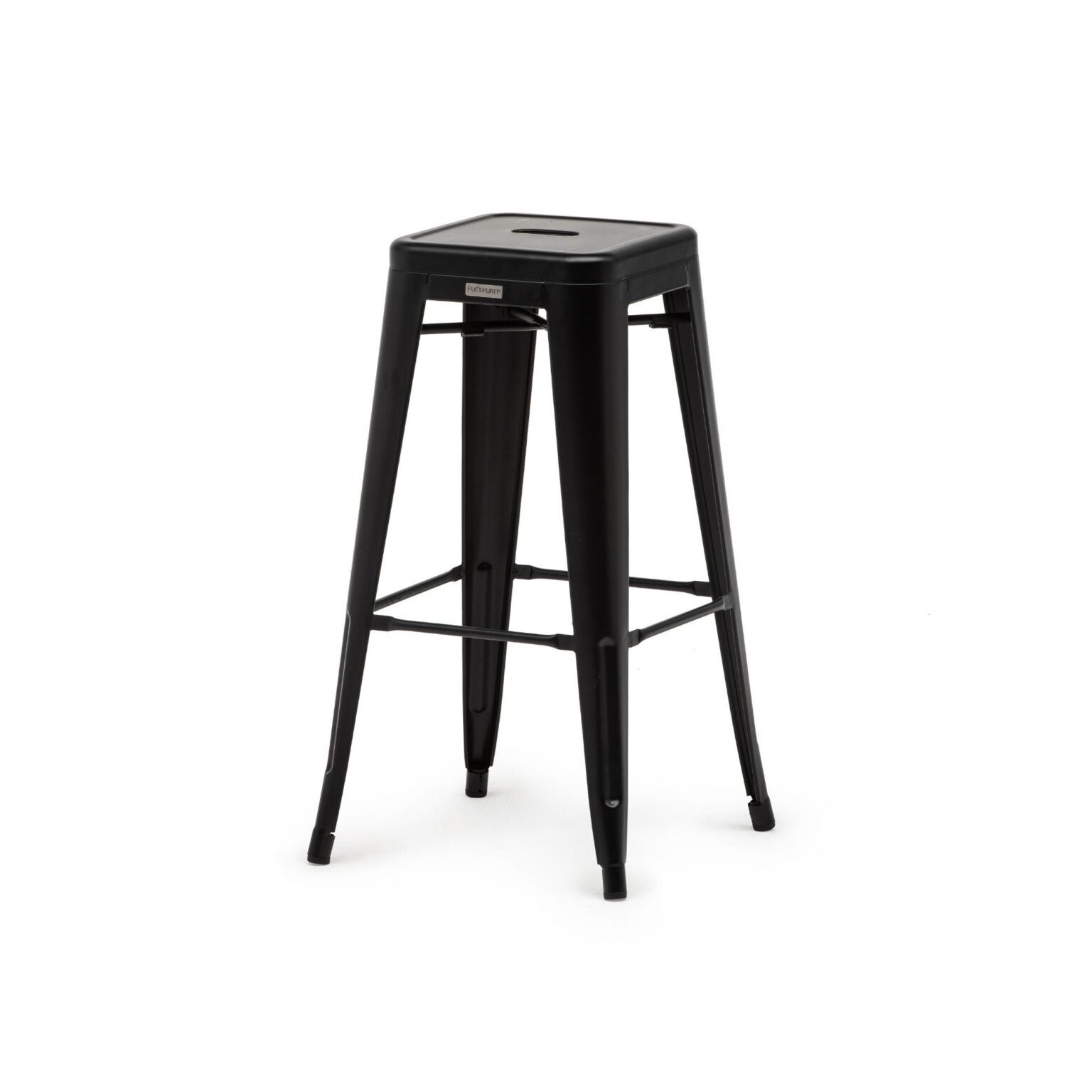 Barhocker mieten – Weiße Barhocker & Black-Wood-Serie | Stilvolle Eventmöbel – 3