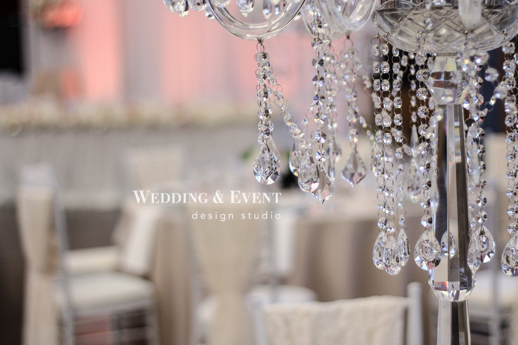 17-Arm Kristall-Kerzenständer DAUPHINE mieten - 110 cm inkl. Glasaufsatz, Hochzeit Event – 3