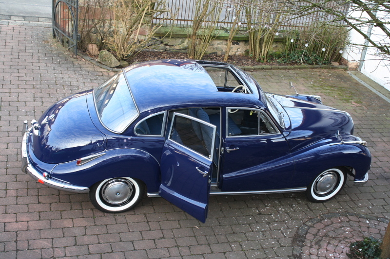 BMW 501 Barockengel Bj. 1960 mieten bei Classic Cars Michael Krug von Nidda