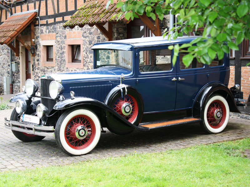 Hupmobile Model S Bj. 1931 mieten bei Classic Cars Michael Krug von Nidda