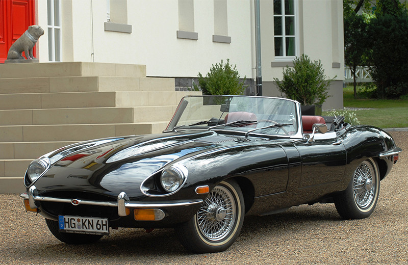 Jaguar E Type II Bj. 1970 mieten bei Classic Cars Michael Krug von Nidda