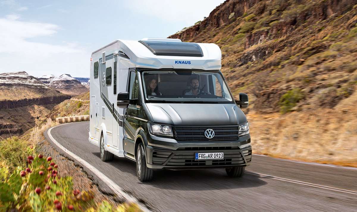 Knaus Van Ti MAN mieten in Templin – teilintegriertes Wohnmobil auf MAN-Basis